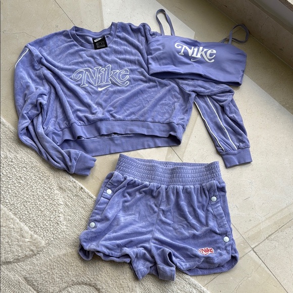 Nike Lavender Lounge Set - Picture 1 of 7
